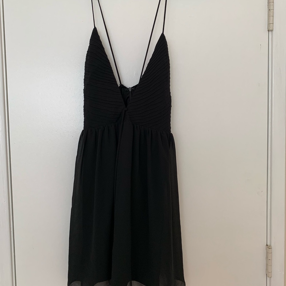 Black Spaghetti Strap Dress